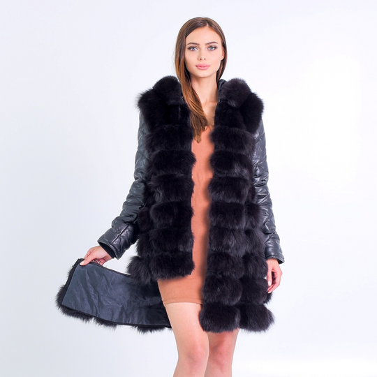 Fur coats from Polar fox