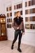 photo Women's wool jacket with polar fox fur in the women's furs clothing web store https://furstore.shop