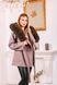 photo Coat with hood and sable fur in the women's furs clothing web store https://furstore.shop