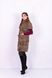 photo Rabbit vest 80 cm cocoa in the women's furs clothing web store https://furstore.shop