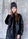 фото Шапка з хутра норки графітового кольору в онлайн крамниці жіночого одягу https://furstore.shop