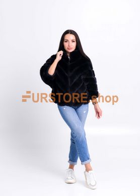 photographic Short fur coat of rex rabbit in the women's fur clothing store https://furstore.shop