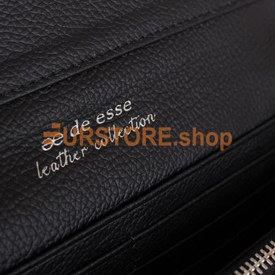 фотогорафия Кошелек de esse LC52488-1 Черный в магазине женской меховой одежды https://furstore.shop
