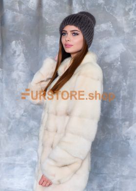 фотогорафія Жіноча норкова хутряна шапка в онлайн крамниці хутряного одягу https://furstore.shop