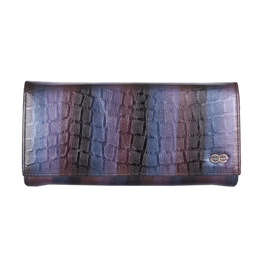 фотогорафия Кошелек de esse LC14389-T702 Фиолетовый в магазине женской меховой одежды https://furstore.shop