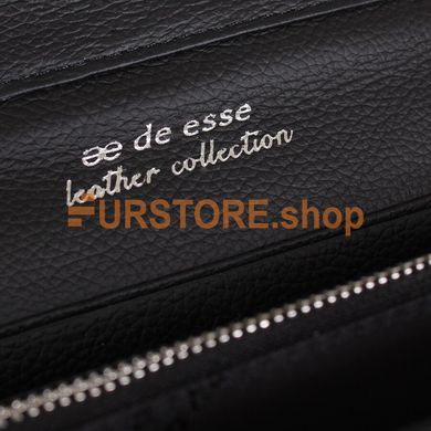 фотогорафия Кошелек de esse LC52488-3 Зеленый в магазине женской меховой одежды https://furstore.shop