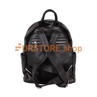 фотогорафия Сумка-рюкзак de esse L46251-2 Черная в магазине женской меховой одежды https://furstore.shop