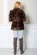 фото Хутряний кожушок, соболиний колір в онлайн крамниці жіночого одягу https://furstore.shop