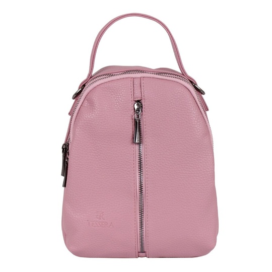 фотогорафия Сумка-рюкзак de esse T37660-603 Розовая в магазине женской меховой одежды https://furstore.shop
