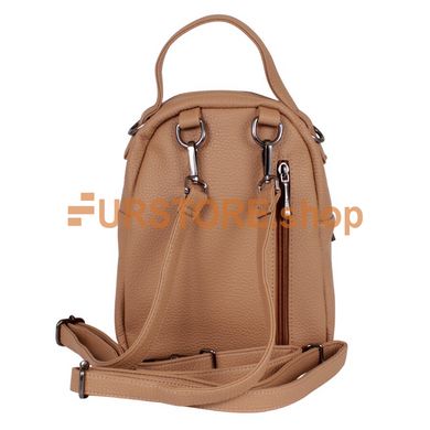 фотогорафия Сумка-рюкзак de esse T37660-902 Светло-коричневая в магазине женской меховой одежды https://furstore.shop