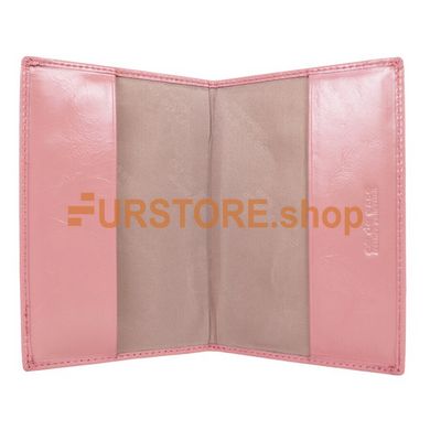 фотогорафія Обложка для паспорта de esse LC14002-YP2261 Розовая в онлайн крамниці хутряного одягу https://furstore.shop