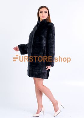 photographic Women's fur coat transformer from forest mink fur in the women's fur clothing store https://furstore.shop