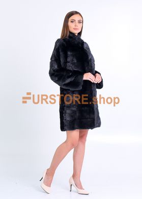 photographic Women's fur coat transformer from forest mink fur in the women's fur clothing store https://furstore.shop