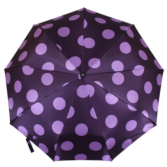 фотогорафия Зонт складной de esse 3140 Фиолетовый в магазине женской меховой одежды https://furstore.shop