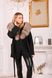 фото Пончо з вовни та з хутряним капюшоном в онлайн крамниці жіночого одягу https://furstore.shop