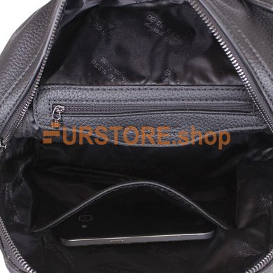 фотогорафия Сумка-рюкзак de esse D2364C-4001 Черная в магазине женской меховой одежды https://furstore.shop