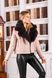 фото Женское шерстяное пальто с мехом песца в интернет магазине магазине меха https://furstore.shop
