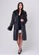 фото Шуба темно-сірого кольору з натурального хутра в онлайн крамниці жіночого одягу https://furstore.shop