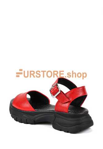 Summer red Sandals TOPS FURSTORE.SHOP online web store of