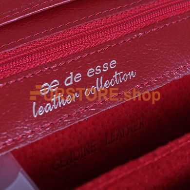 фотогорафия Кошелек de esse LC61101-91B Красный в магазине женской меховой одежды https://furstore.shop