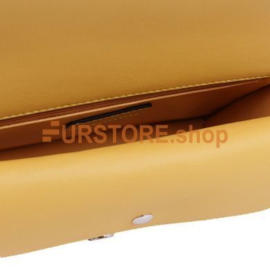 фотогорафия Сумка de esse DS33216-3318 Желтая в магазине женской меховой одежды https://furstore.shop