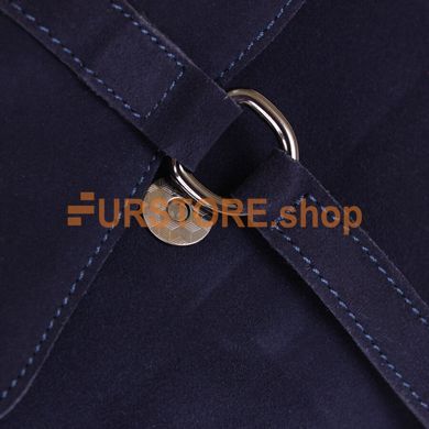 фотогорафия Сумка de esse 3272-56 Синяя в магазине женской меховой одежды https://furstore.shop