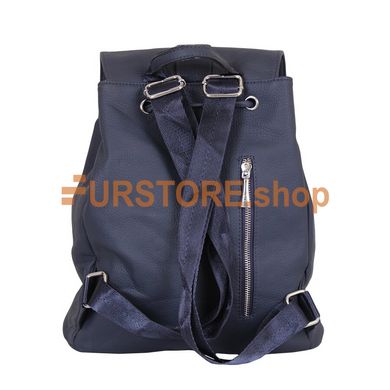 фотогорафия Сумка-рюкзак de esse T37569-502 Синяя в магазине женской меховой одежды https://furstore.shop