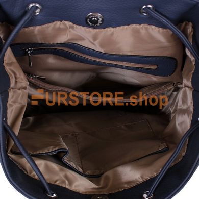 фотогорафія Сумка-рюкзак de esse T37569-502 Синяя в онлайн крамниці хутряного одягу https://furstore.shop