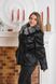 фото Кожушок з нутрії з коміром опушкою з чорнобурки в онлайн крамниці жіночого одягу https://furstore.shop