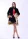 photo Nutria fur coat with fox, transformer in the women's furs clothing web store https://furstore.shop