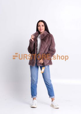 фотогорафія Норкова коротка шуба, рукав трансформер в онлайн крамниці хутряного одягу https://furstore.shop