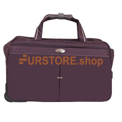 фотогорафия Сумка на колесах de esse BV12138-22-103 Фиолетовая в магазине женской меховой одежды https://furstore.shop