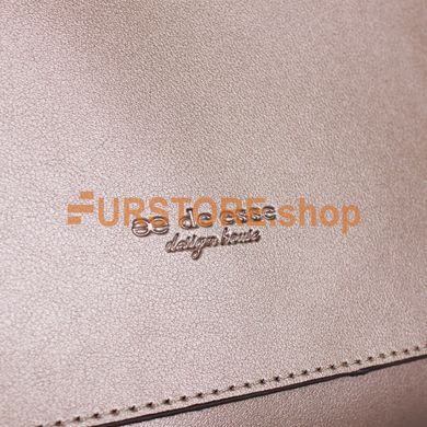 фотогорафия Сумка de esse DS12682-835Z Бронзовая в магазине женской меховой одежды https://furstore.shop