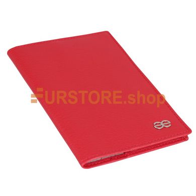 фотогорафия Обложка для паспорта de esse LC14011-X52 Красная в магазине женской меховой одежды https://furstore.shop