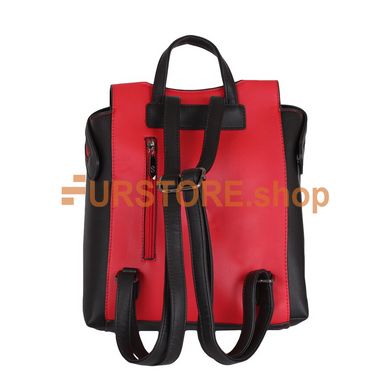 фотогорафия Сумка-рюкзак de esse D23016-275 Красная в магазине женской меховой одежды https://furstore.shop