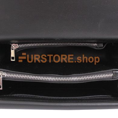 фотогорафия Сумка de esse DS34158-1 Черная в магазине женской меховой одежды https://furstore.shop