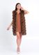фото Песцева жилетка з натурального хутра кольору какао в онлайн крамниці жіночого одягу https://furstore.shop