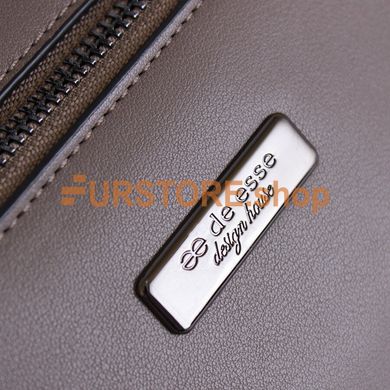 фотогорафия Сумка-рюкзак de esse D23016-475 Серая в магазине женской меховой одежды https://furstore.shop