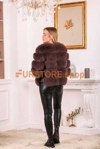 Women's Fox Fur Coats, Vests & Jackets | Skandinavik Fur