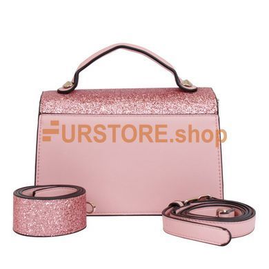 фотогорафия Сумка de esse DS34158-3 Розовая в магазине женской меховой одежды https://furstore.shop