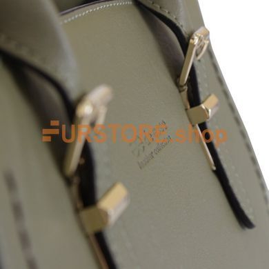 фотогорафия Сумка de esse L27718-19 Зеленая в магазине женской меховой одежды https://furstore.shop