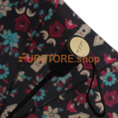 фотогорафия Зонт складной de esse 3219 полуавтомат Цветы в магазине женской меховой одежды https://furstore.shop