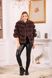 фото Песцевий кожушок під соболь в онлайн крамниці жіночого одягу https://furstore.shop