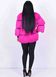 photo Pink rabbit fur short fur coat in the women's furs clothing web store https://furstore.shop
