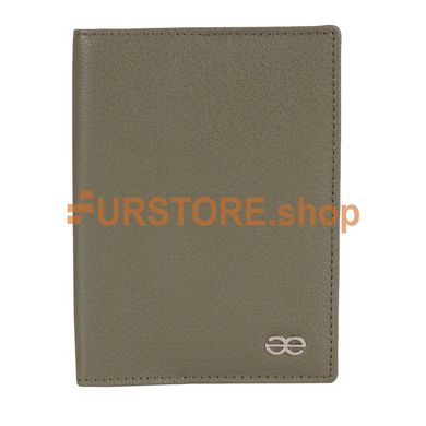 фотогорафия Обложка для паспорта de esse LC14011-X61 Зеленая в магазине женской меховой одежды https://furstore.shop
