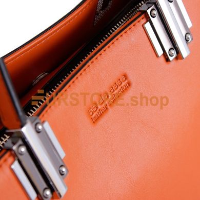 фотогорафия Сумка de esse L27702-100 Оранжевая в магазине женской меховой одежды https://furstore.shop