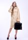 фото Зимова жіноча шуба з хутра нутрії ніжно бежевого кольору FURstore.shop в онлайн крамниці жіночого одягу https://furstore.shop