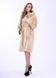 фото Зимова жіноча шуба з хутра нутрії ніжно бежевого кольору FURstore.shop в онлайн крамниці жіночого одягу https://furstore.shop