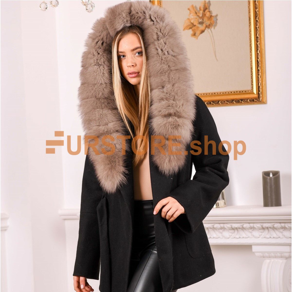 Aventures des toiles Long coat discount 84% Blue 40                  EU WOMEN FASHION Coats Fur 