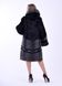 фото Шуба з стриженої нутрії сріблясто чорного кольору в онлайн крамниці жіночого одягу https://furstore.shop